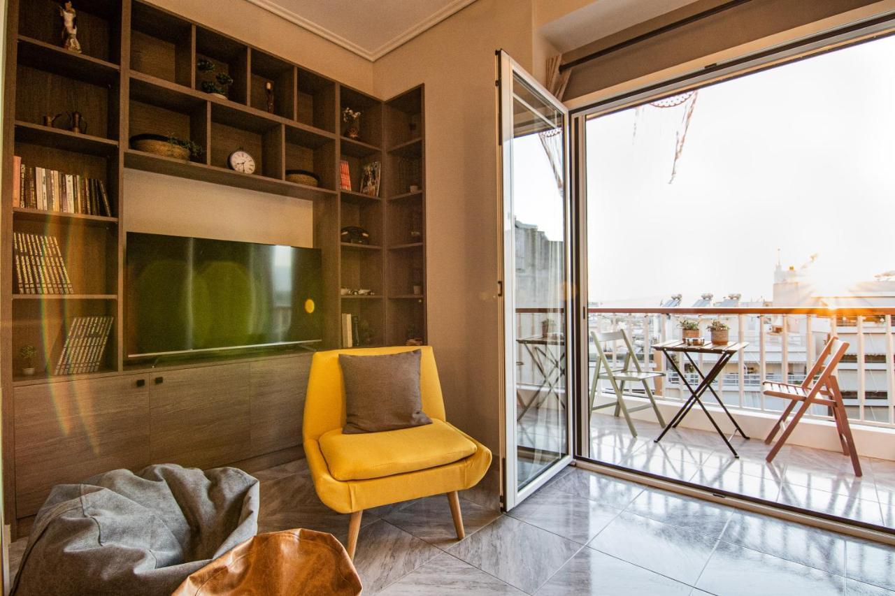 Vintage Apartment In Athens-Zografou Luaran gambar