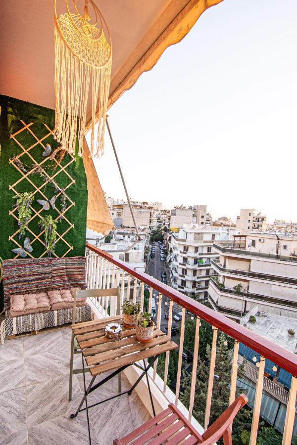 Vintage Apartment In Athens-Zografou Luaran gambar