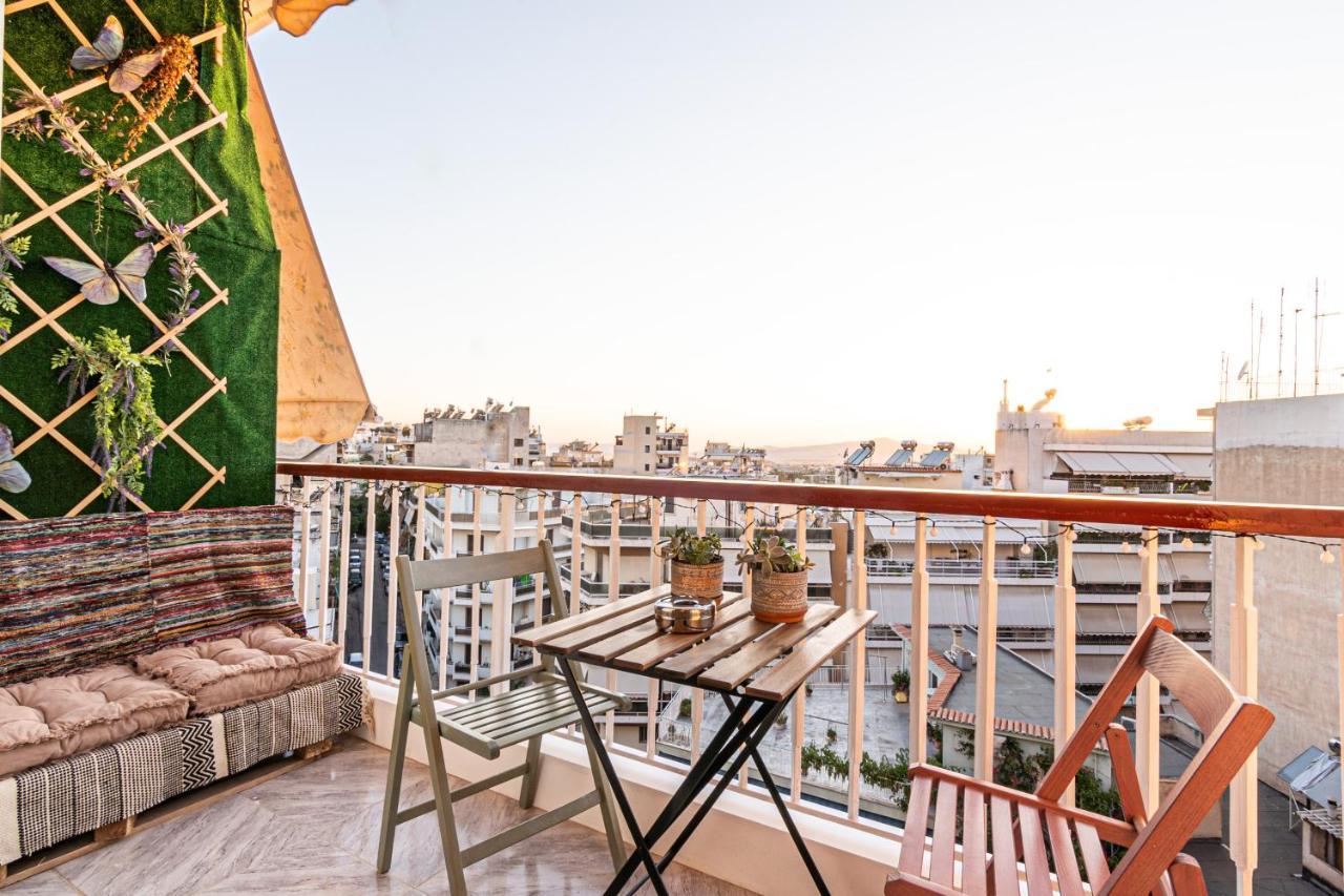 Vintage Apartment In Athens-Zografou Luaran gambar